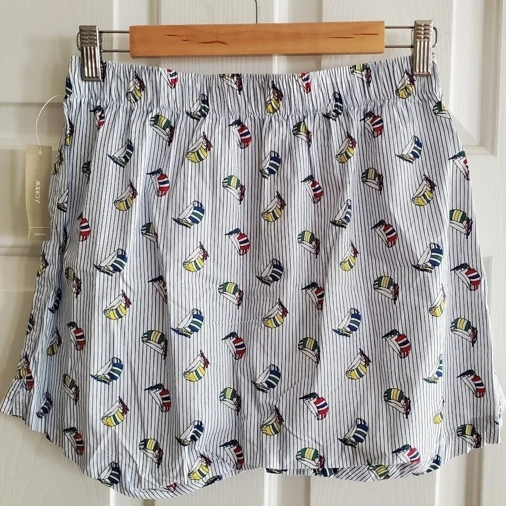 J. Crew Printed boxers in Boat print size Small